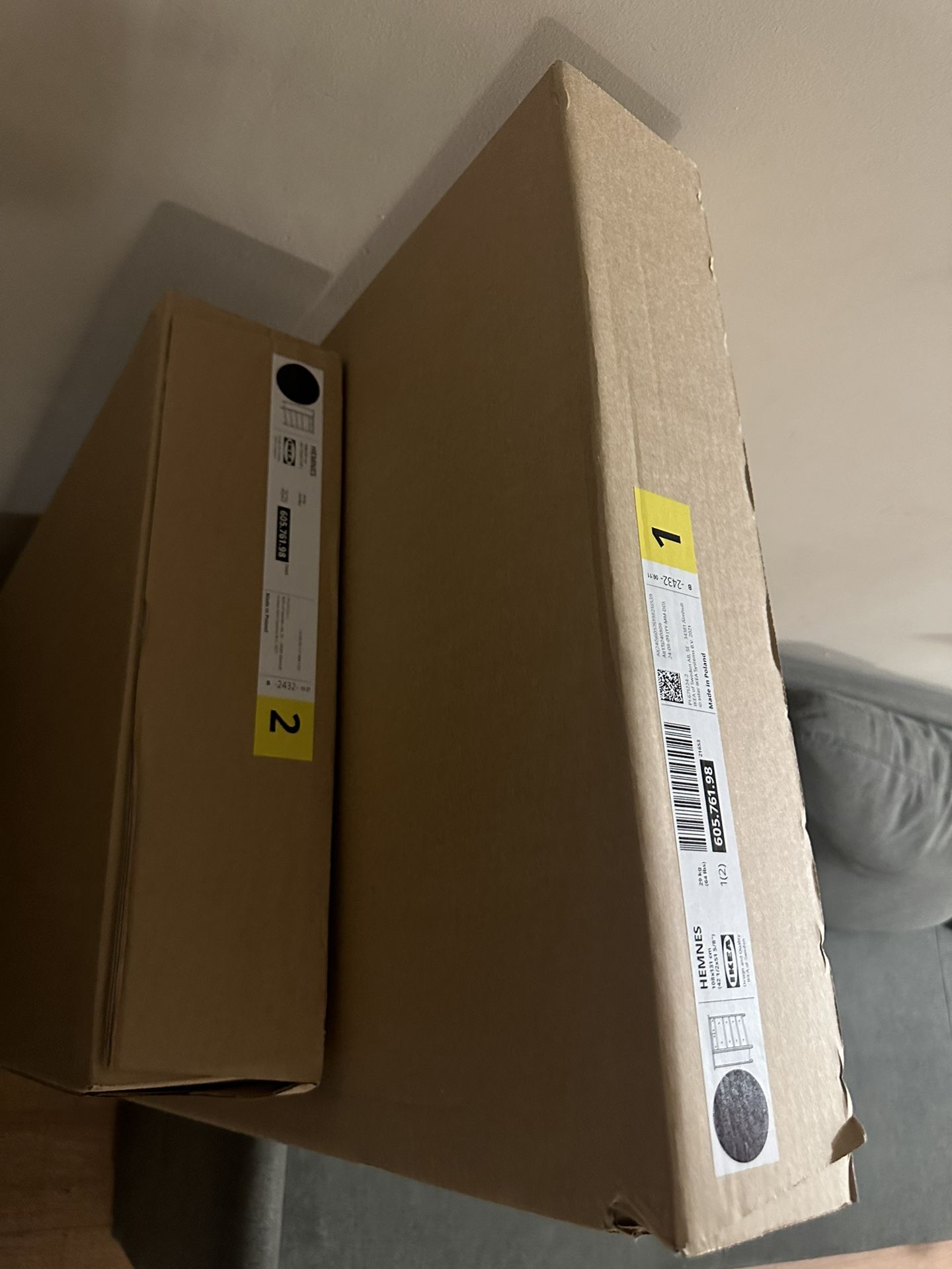 Ikea 6 Draw Hemnes In Black