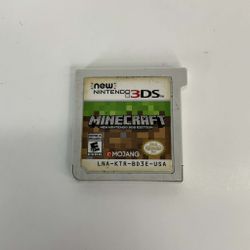 Nintendo 3DS Minecraft Video Game