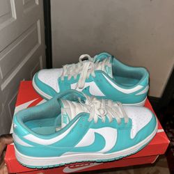 Nike Dunk Low Retro BTTYS White/Clear Jade-White DV0833-101 Men's Size 10.5 Medium
