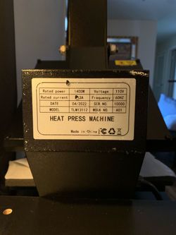 Heat Press Machine Model TLM13112