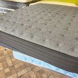 Mattress And Box Spring Queen Size 