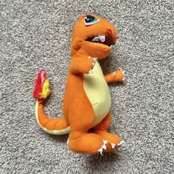 1998 Charmander Plush Toy Pokémon Collectible Vintage 90s 