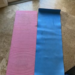 Blue Yoga Mat 