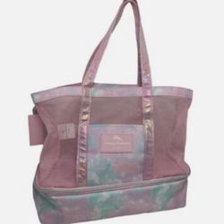 PB5 Tommy Bahama Kids Mesh Tote With Insulated Bottom