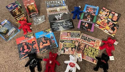 Vintage Wrestling Merchandise 