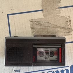 Vintage Tape Recorder Missing The Battery Cover