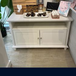 Painted White Wooden Cabinet