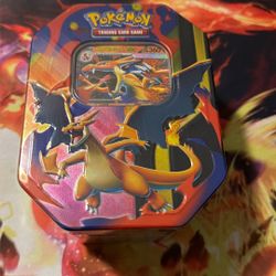 Pokemon Charizard  Tin 