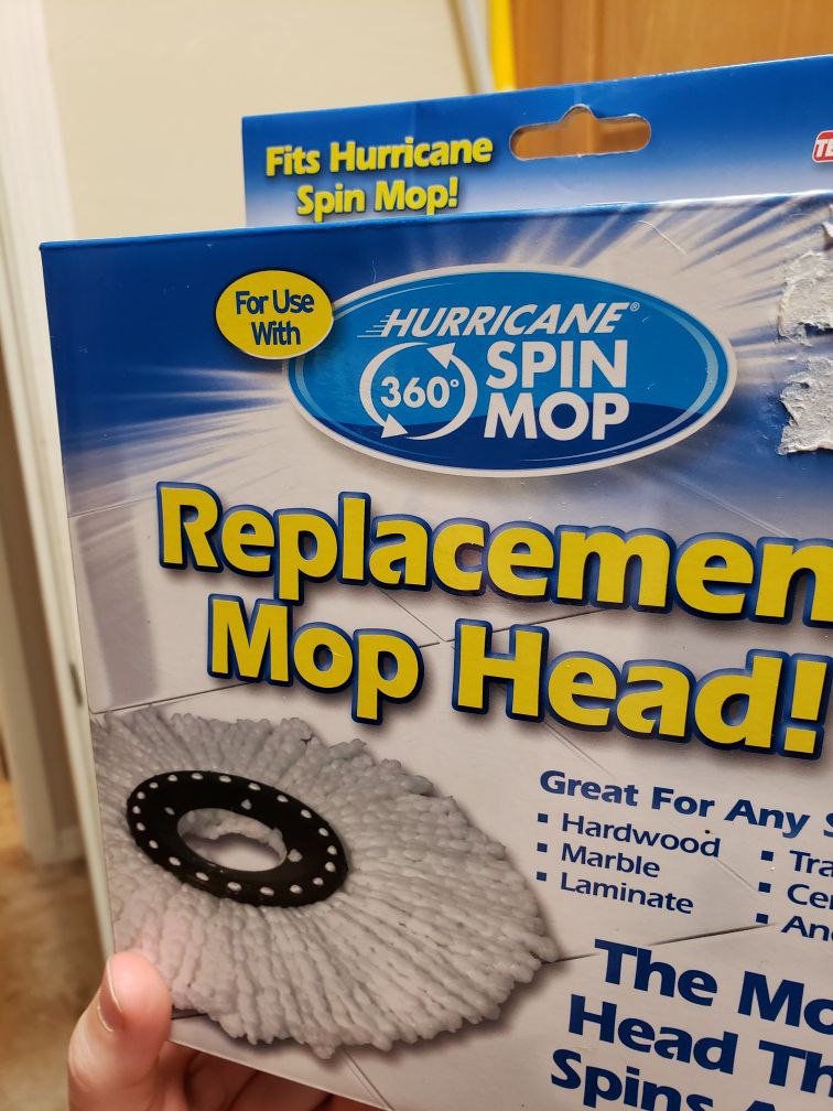 Hurricane spin mop head.