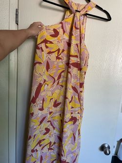 Yellow Floral Jumpsuit
