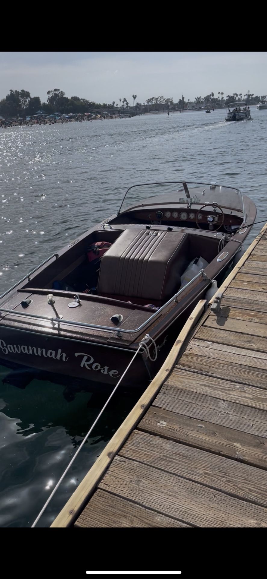 1963 Tollycraft runabout