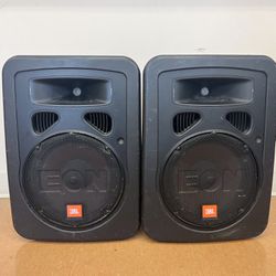 2 - JBL EON10 Active Speakers
