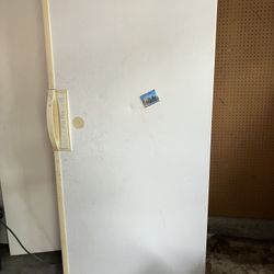 White Upright Freezer 