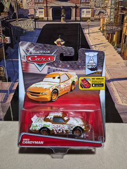 Disney Pixar Cars Greg Candyman Tach O Mint #101