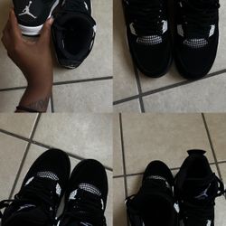 Black And White Thunder 4s