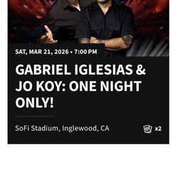 Jo Koy Gabriel Iglesias March 2026