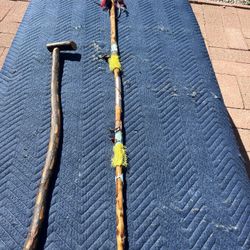 HAND-CARVED CANE /CANES