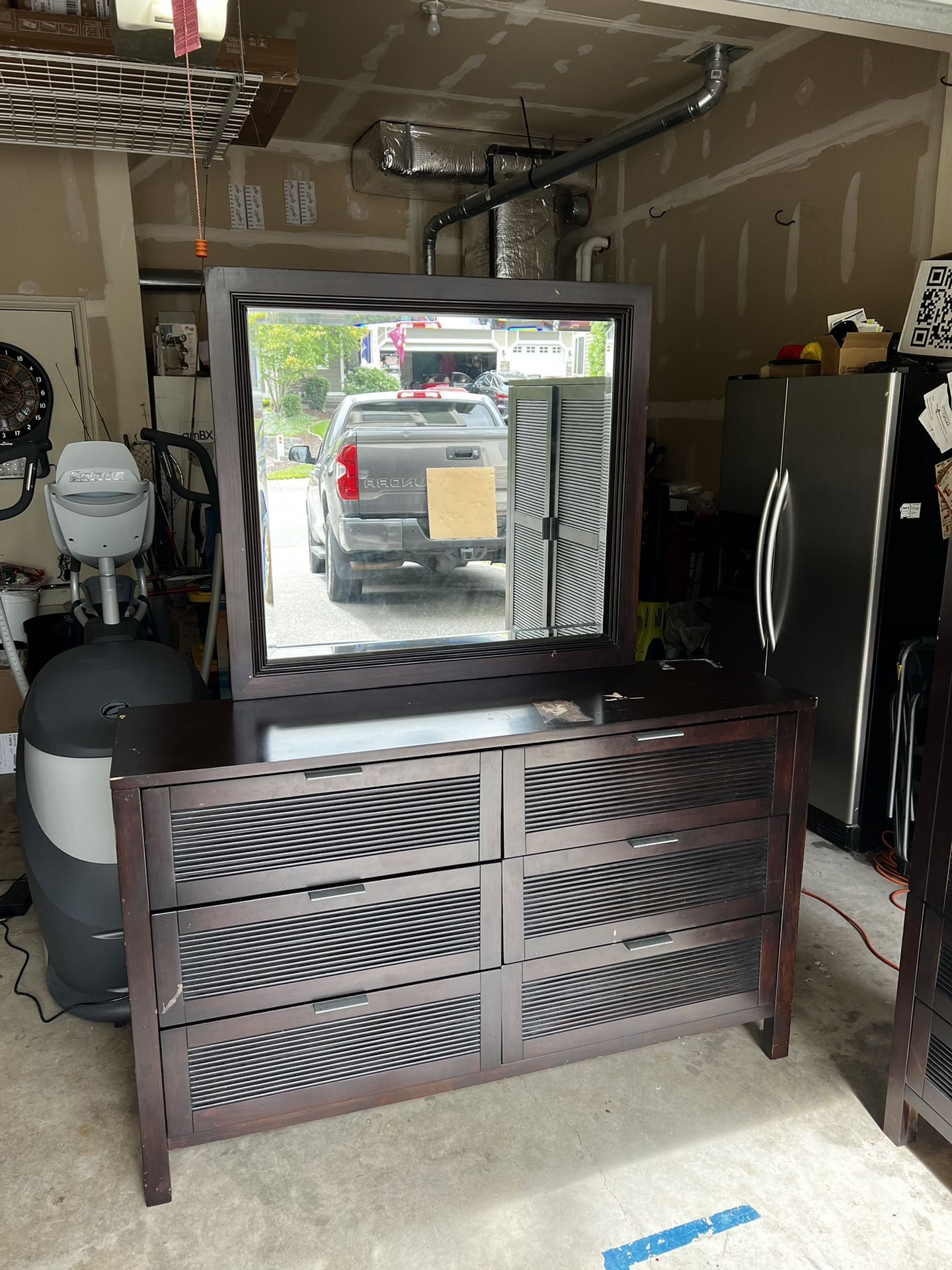 Dresser And Armoire