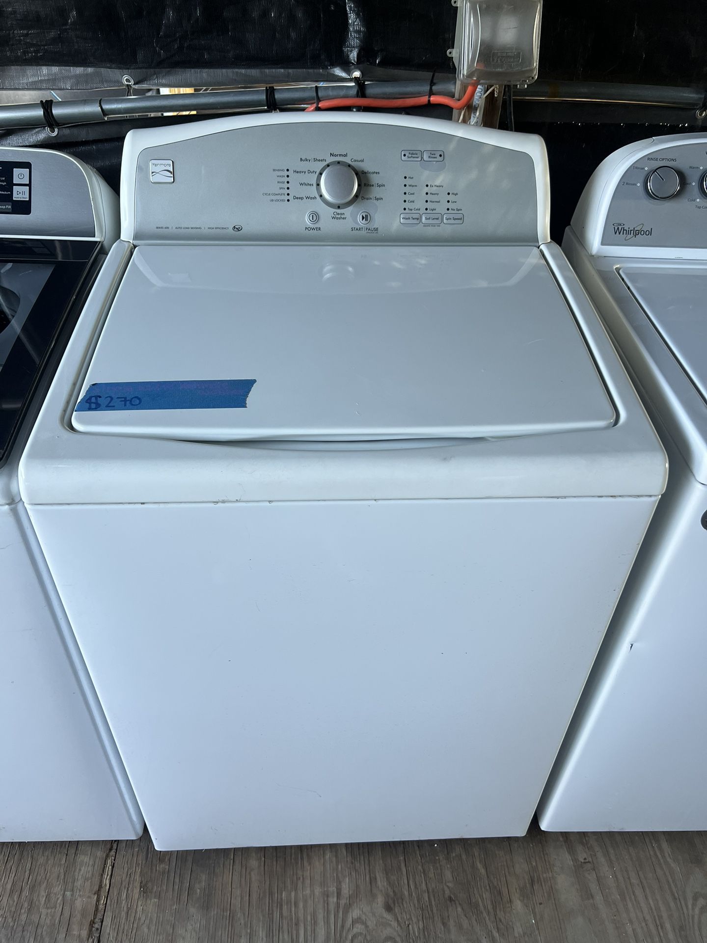 Kenmore Large Capacity Washer 60 day warranty/ Located at:📍5415 Carmack Rd Tampa Fl 33610📍