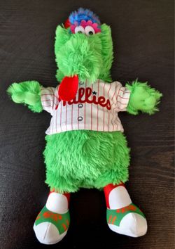 PHILADELPHIA PHILLIES PHILLIE PHANATIC 14" PLUSH MASCOT - EXCELLENT CONDITION