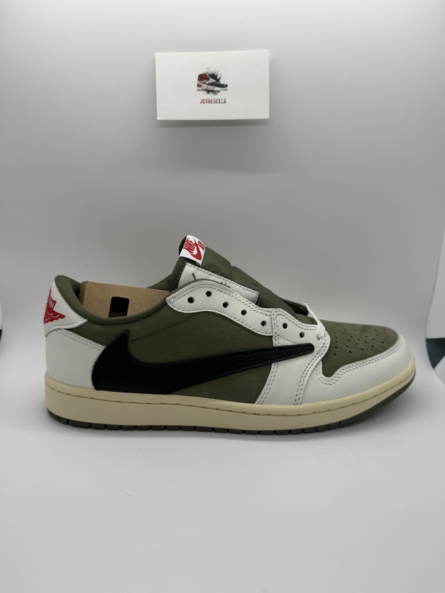 Jordan 1 Retro Low OG SP “Travis Scott Medium Olive” Sizes Available