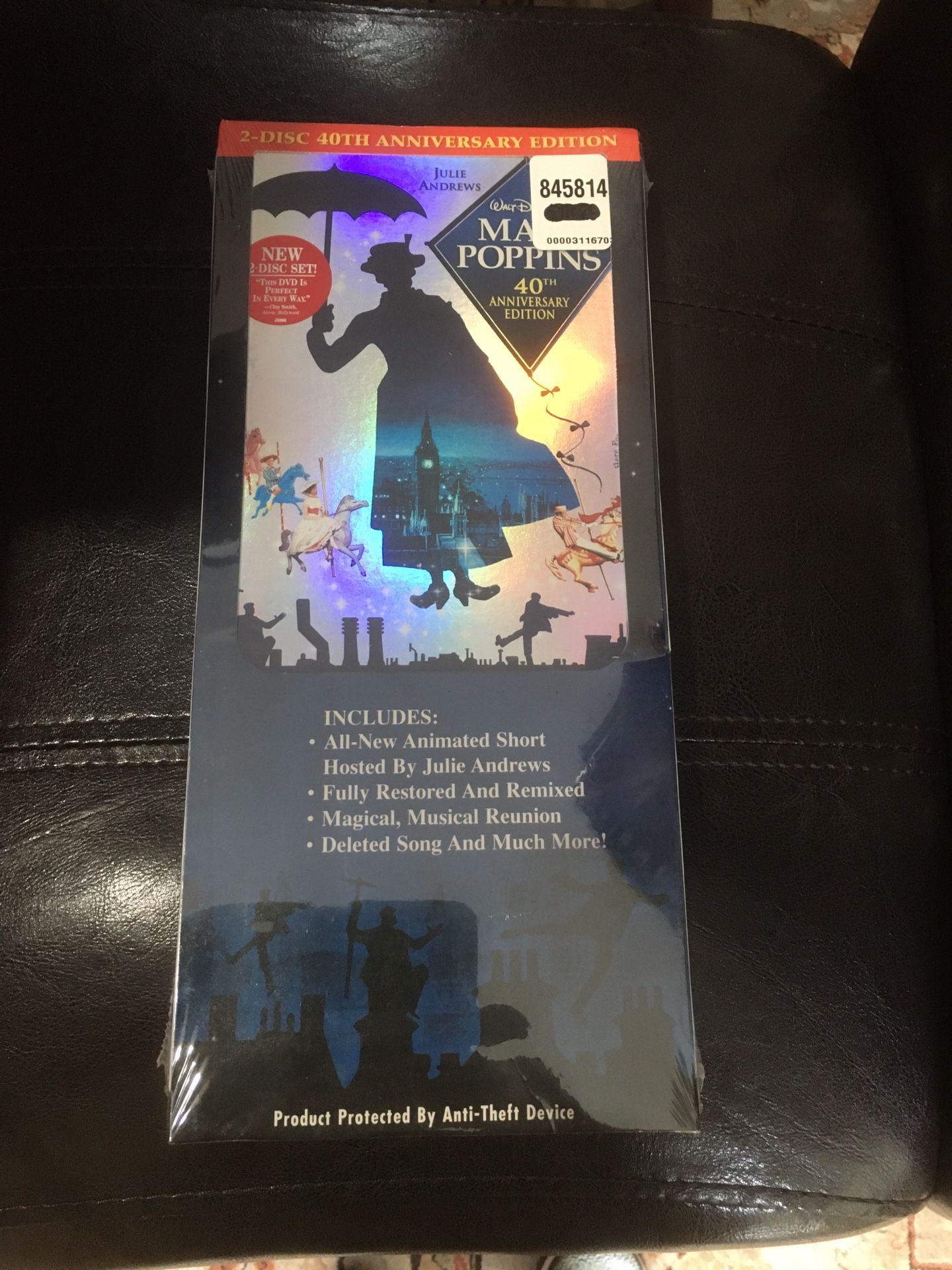 Mary Poppins (40th Anniversary Edition) 2-disc set Brand New