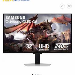 Samsung Odyssey G8 (G80SD) 4K UHD 240Hz Monitor