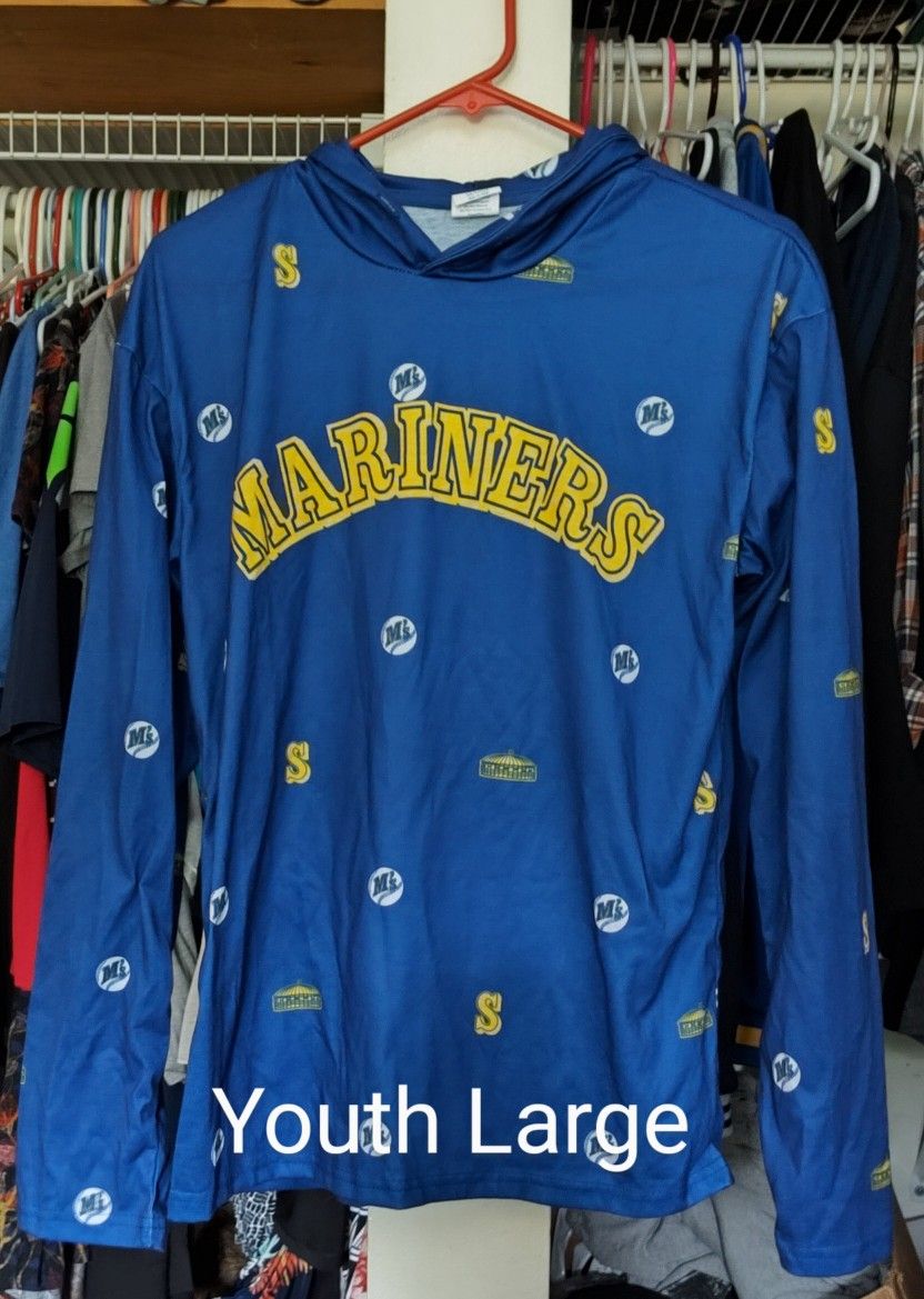 Youth Large Mariners Light Sweatshirt