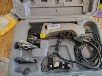 Dremel Multi Max 6300 Oscillating Multitool Inc + Accessories