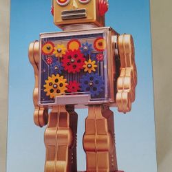 COLLECTOR NIB ROBOT "GEAR ROBOT" Metal House -  Japan
