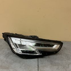 2017 2018 2019 Audi A4 Right Passenger Side Headlight Oem