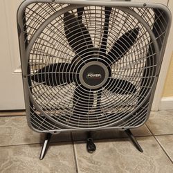 Lasko Box Fan with a 20 inch fan blade with 3 speeds.
6105 s.Fort Apache Rd,89148.
Pick up 1 minute way from this location.