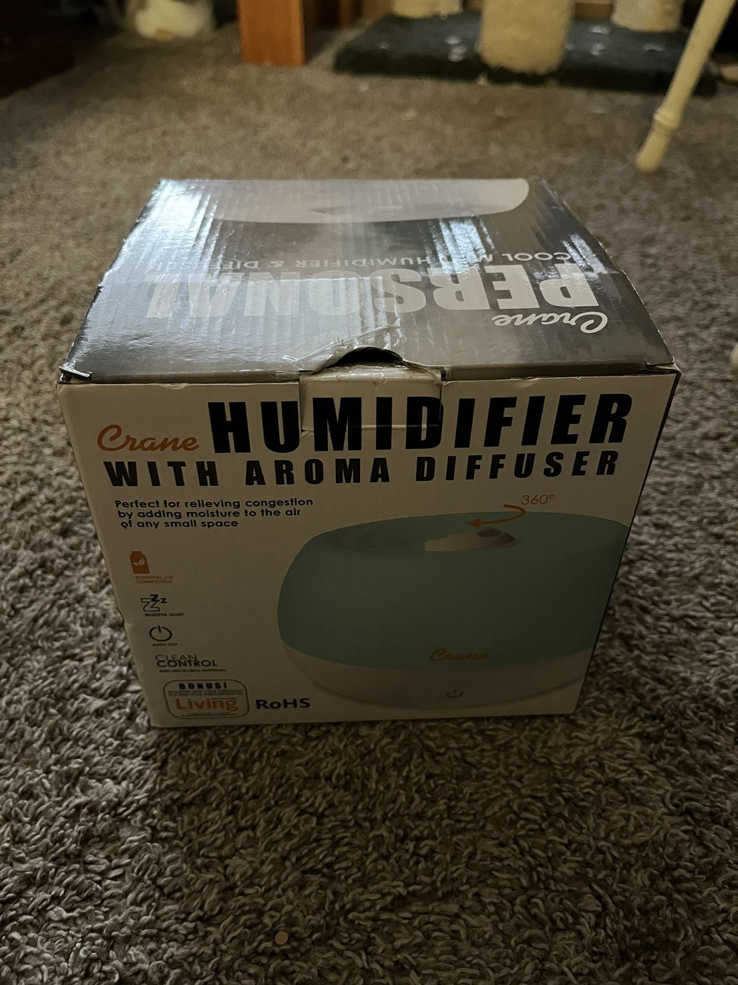 Humidifier With Aroma Diffuser