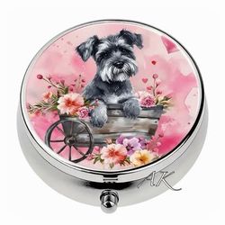 Schnauzer Pill Box