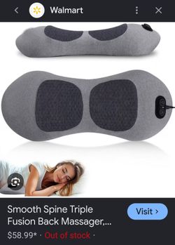 Smooth Spine Triple Fusion Back Massager