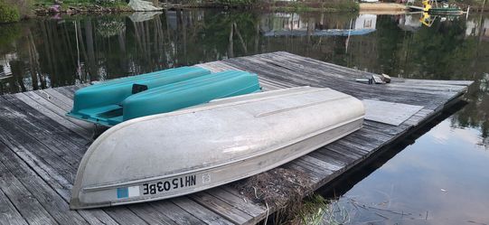 12 aluminum boat, paddle boat