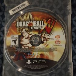 PS3 Dragon Ball Z Good Shape Works As It Should $10 Cash 75th Ave Indian School Serious Buyers Only Please
