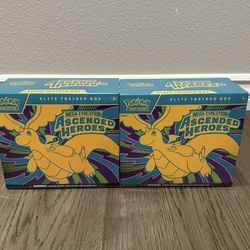 Pokemon TCG: Ascended Heroes Elite Trainer Box (ETB) New & Sealed