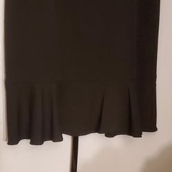 Black East 5th size 16 belted skirt