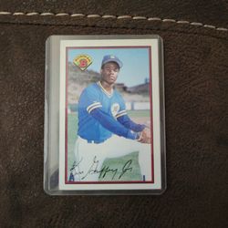 Bowman 1989 Ken Griffey Jr Rookie Card