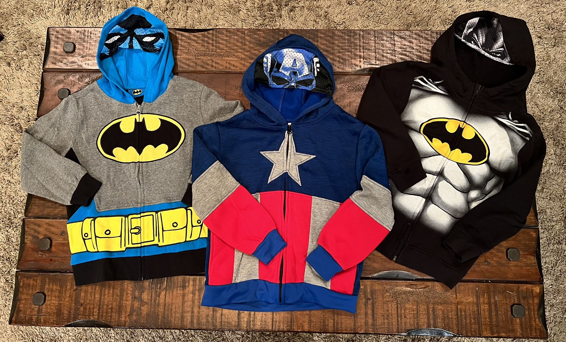 Superhero Sweaters Boys Size 7