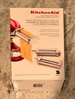 Kitchen aid stand mixed 3 pc pasta making kit