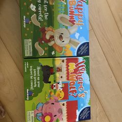 Happy Bunny And Where’s the Wolf - Board games