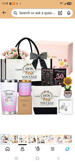 Birthday gift set for 50th