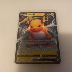 Pokémon Raichu V 45/172