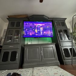 2 Piece Entertainment Center 