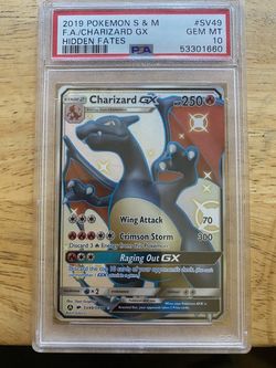 Hidden Fates Charizard PSA 10
