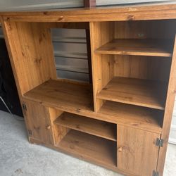 Solid Wood TV /shelf Unit 