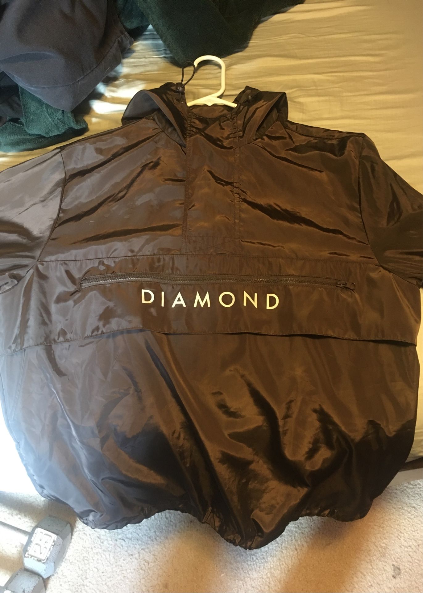 Brown Windbreaker