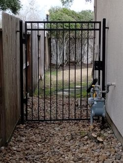 Wrought Iron Gate